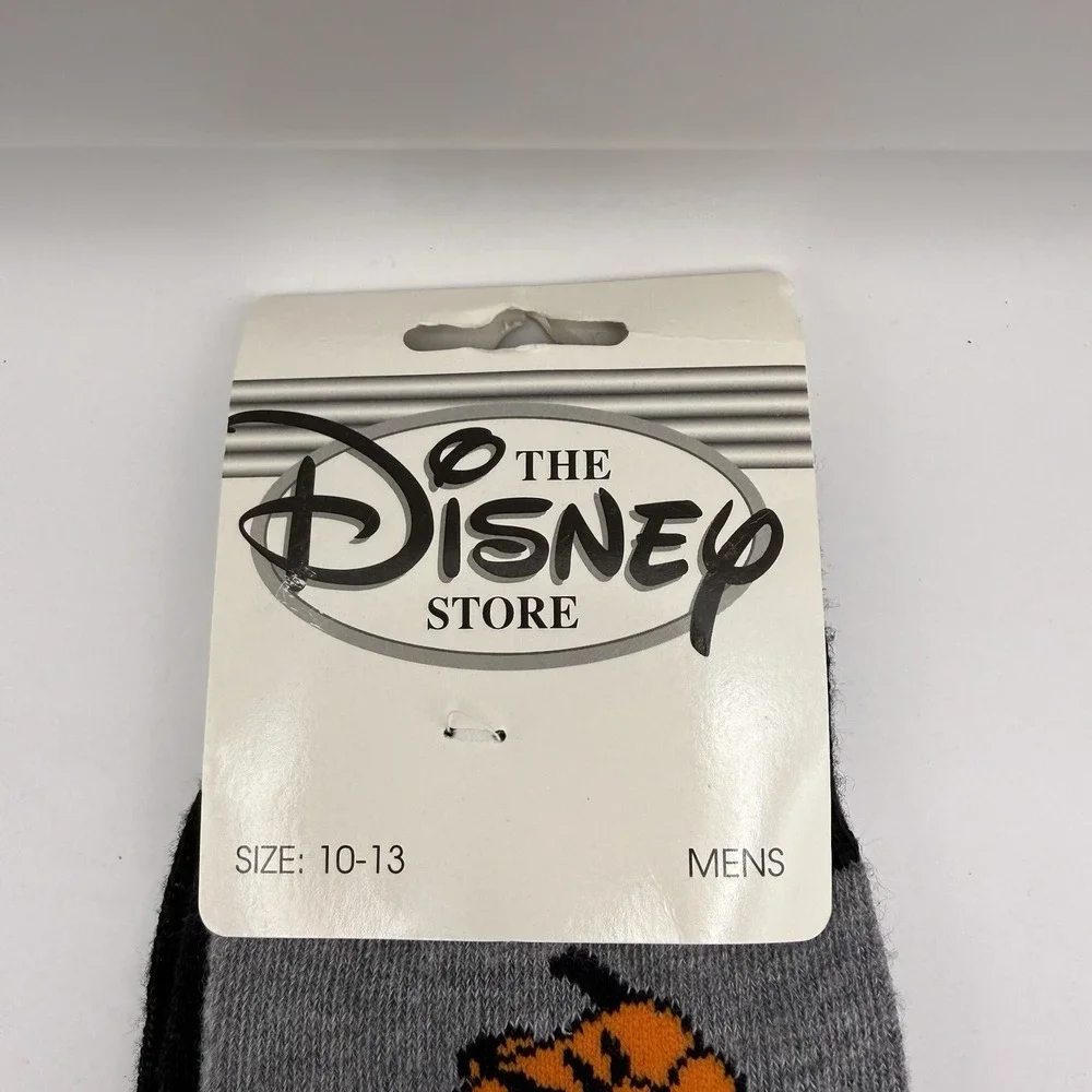 NEW Vintage The Disney Store Tigger Playing Golf Socks Men's Size 10-13